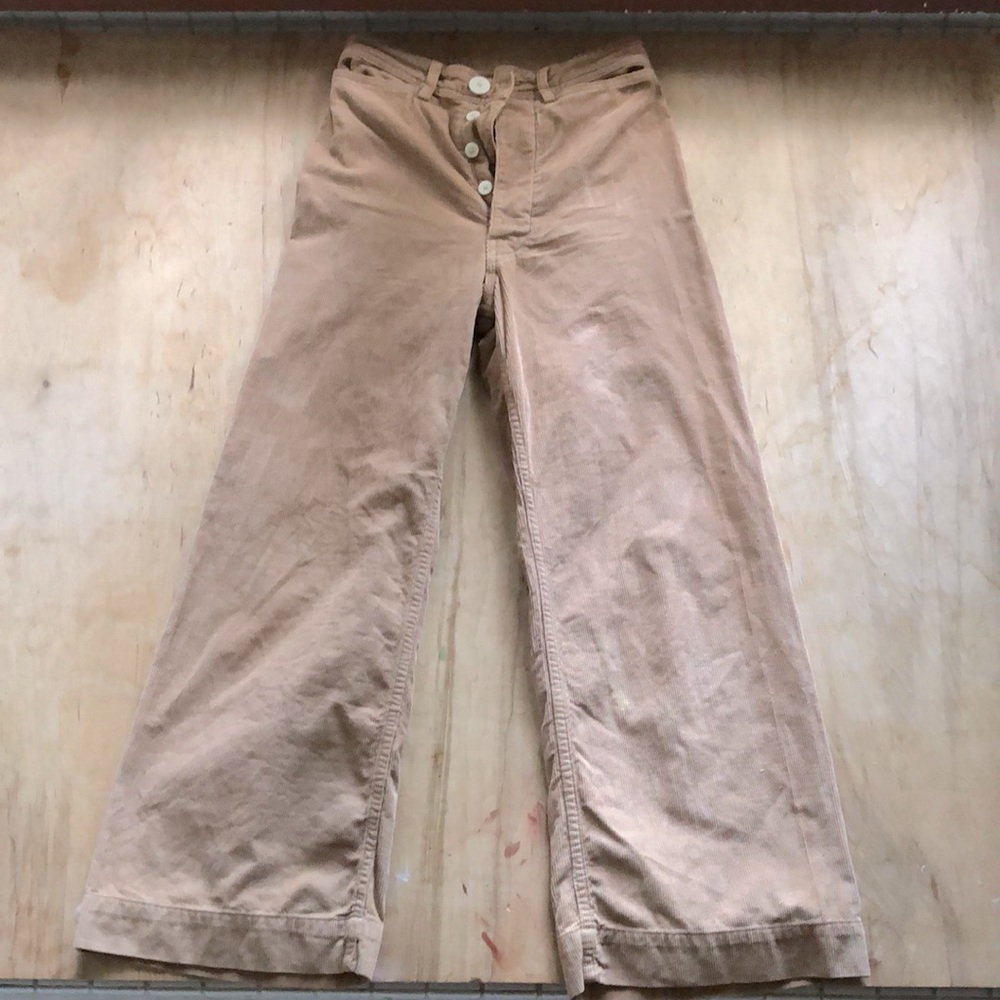 Jesse Kamm “Kamm Pants” Tan corduroy size 4